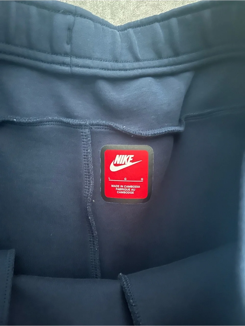 Nike Tech Pants Navy Blue Men’s Large LIKE NEW